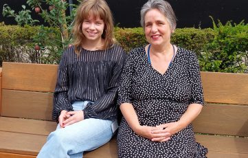 Annemijn en Jeanne werken bij Amfors samen aan vitaliteit en opleiding