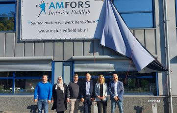 Officiële opening Amfors Inclusive Fieldlab door bestuur RWA