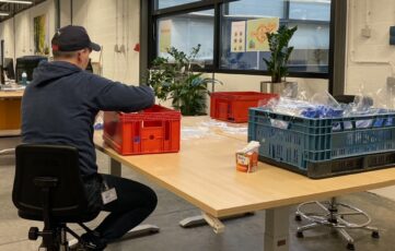 De eerste deelnemers zijn op 13 januari 2025 gestart bij het Amfors Arbeidsontwikkelcentrum