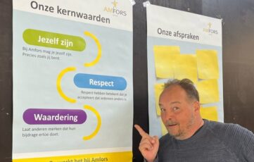 Bij Amfors vinden we het belangrijk dat iedereen zichzelf kan zijn. Respect, en waardering voor elkaar staan bij ons centraal