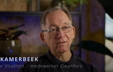 Rudolf Kamerbeek is een van de vitaliteitsambassadeurs. Hij denkt mee over het programma en helpt bij de uitvoering.