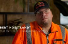 Eemfors medewerker Robert is gestopt met roken na een training met collega's.